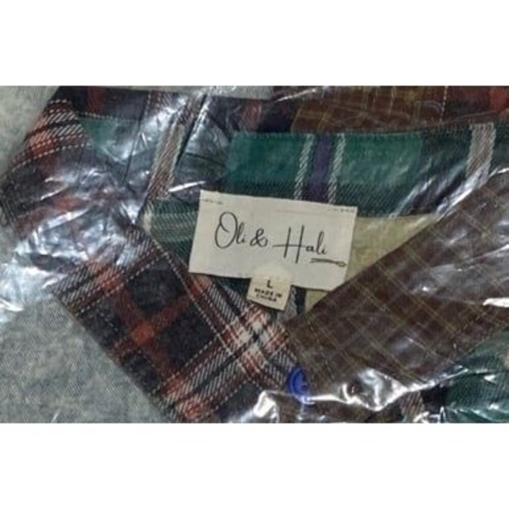 Oli & Hali top Oli and Hali button down shirt shacket boho womens size large NEW - Picture 9 of 10
